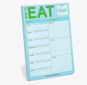 What to Eat Pad (Pastel Edition) från Knock Knock