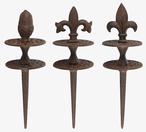 Slangguide Gjutjärn från Gardenlife i tre olika designer