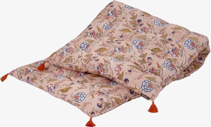 Madrass Hydrangea Peach 180 cm från Bungalow med blommönster