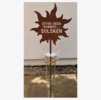 Regnmätare - Efter Regn Kommer Solsken från Lind Decoration