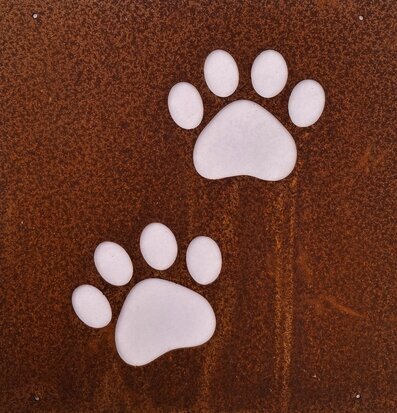 Skylt Tassar (armeringsnät) från Lind Decoration