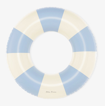 Badring Nordic Blue - Petites Pommes, blå och vit design