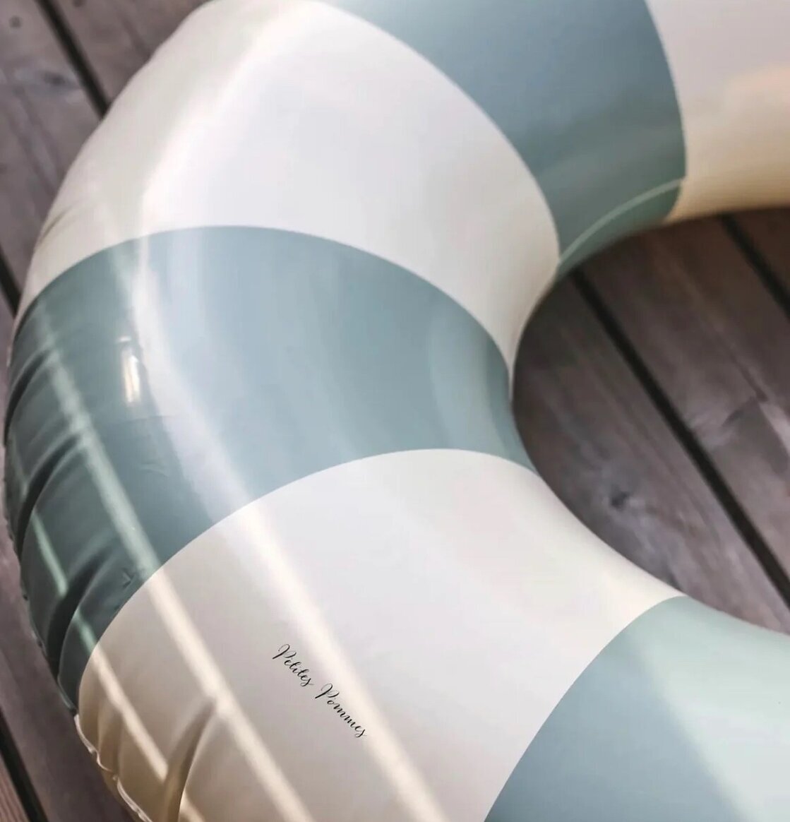 Badring Calile - Petites Pommes med gröna och vita ränder