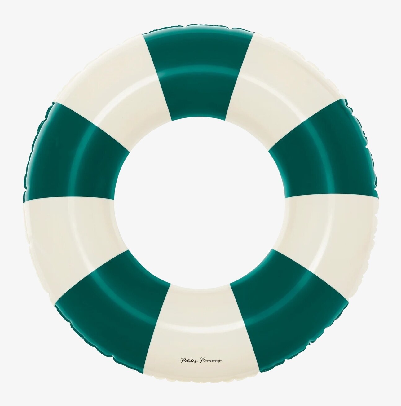 Badring Oxford Green - Petites Pommes i djup grön och vit