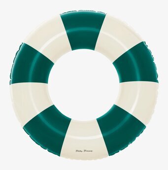 Badring Oxford Green - Petites Pommes i djup grön och vit