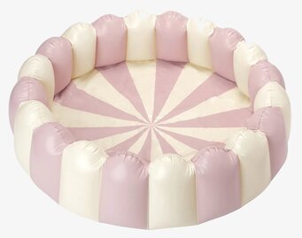 Barnpool French Rose Large - Petites Pommes, rosa och vit