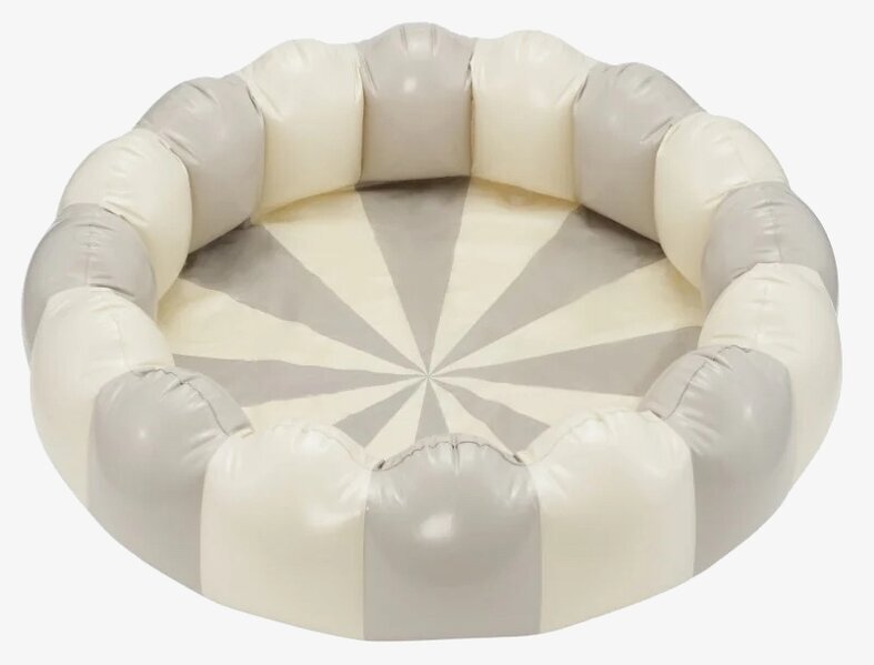 Barnpool Emma Medium - Petites Pommes, beige och grå design