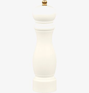 Salt/Pepparkvarn Creme från Chic Antique på vit bakgrund
