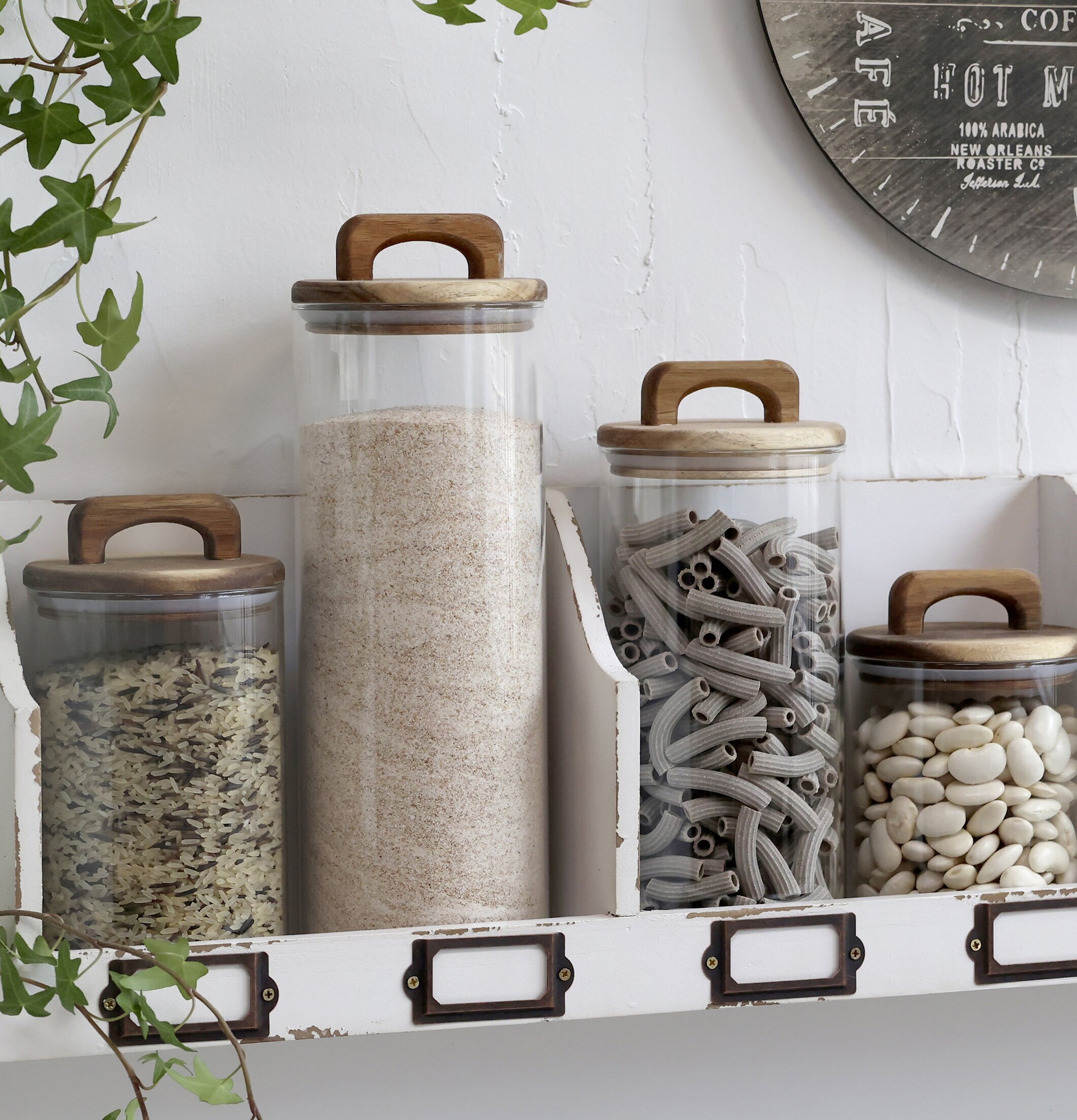 Glasburk Med Lock Akacia XL från Chic Antique på hylla