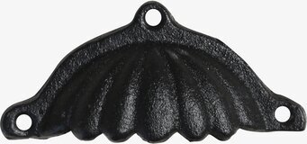 Skålhandtag Antiksvart från Chic Antique med rustik känsla