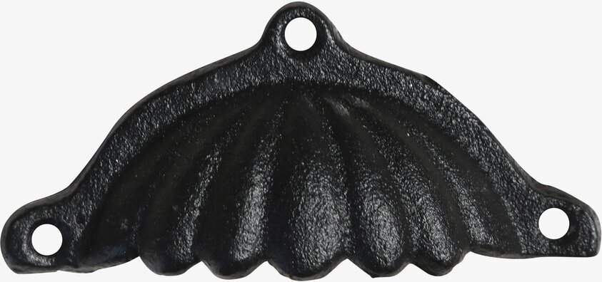 Skålhandtag Antiksvart från Chic Antique med rustik känsla