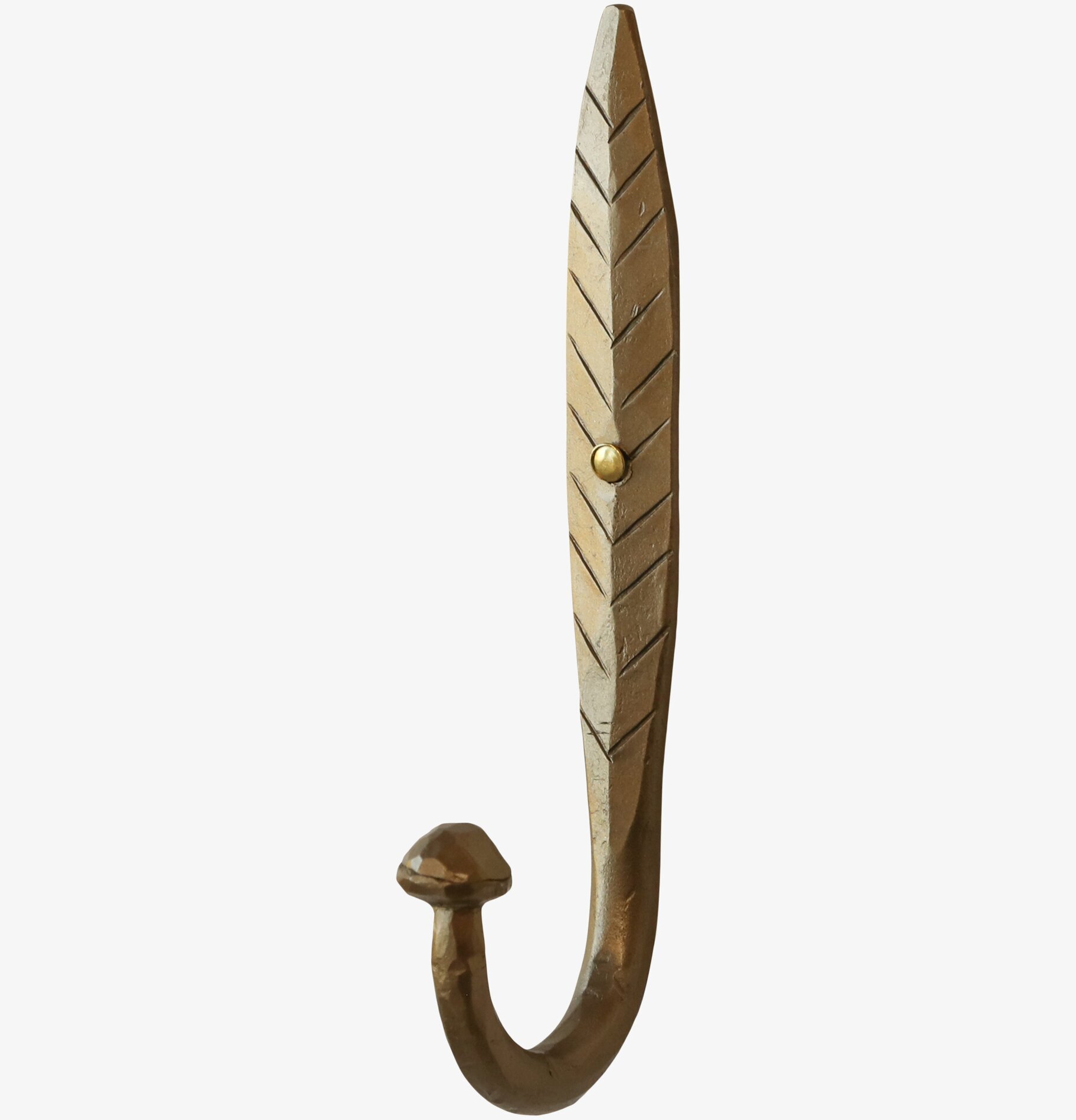 Krok Blad Antik Mässing från Chic Antique i elegant design