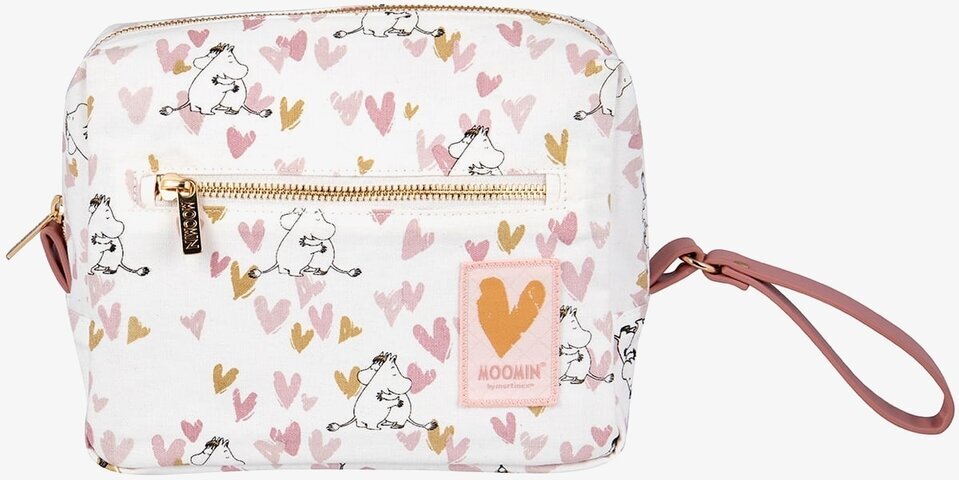 Mumin Necessär/Väska Kärlek Naturvit från Moomin by Martinex