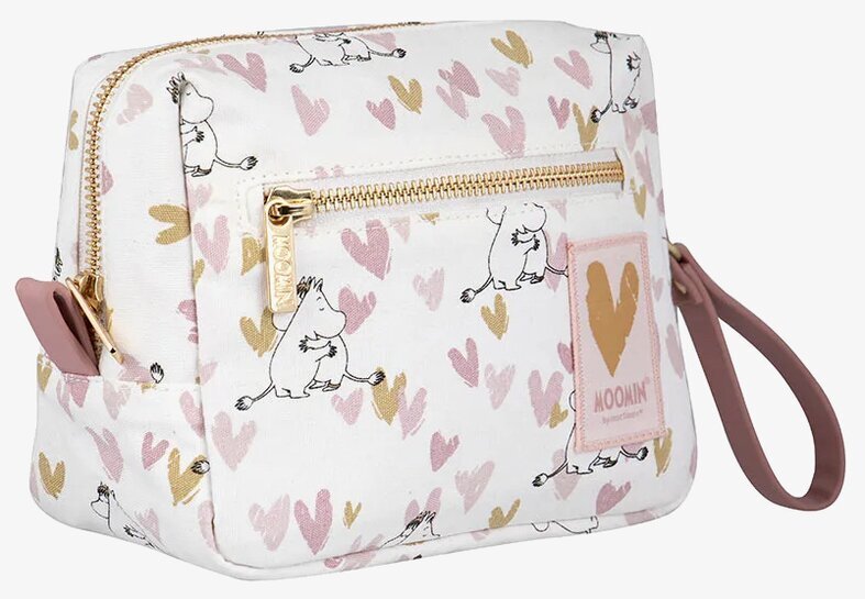 Mumin Necessär/Väska Kärlek Naturvit från Moomin by Martinex