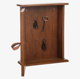 Bild av ett elegant och funktionellt nyckelskåp
