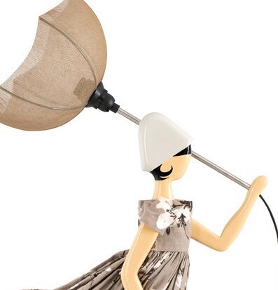 Bordslampa Sakura från Skitso med figur och paraplydesign