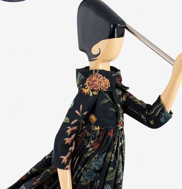 Bordslampa Zakinda från Skitso med unik personfigursdesign