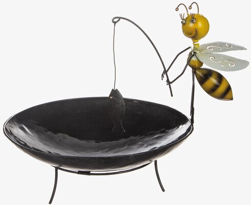 Fågelbad Bi från Different Design med bi som fiskar