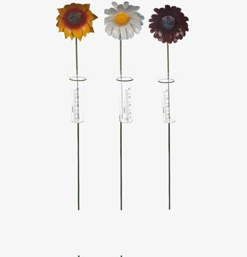 Regnmätare Blomma Hamrad Plåt från Different Design