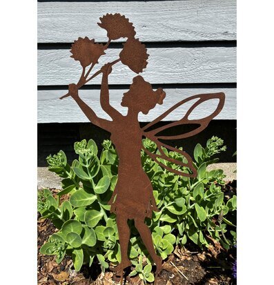 Älva Viola Blomma Rost från Lind Decoration i trädgård