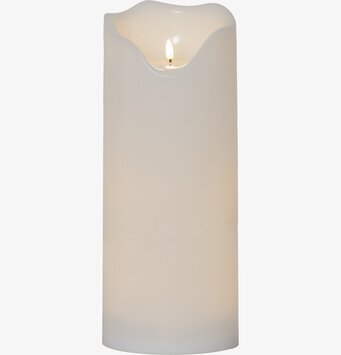 LED Blockljus Flamme X-Large från Star Trading, realistiskt