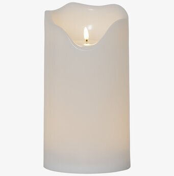 LED Blockljus Flamme Large från Star Trading på bordet