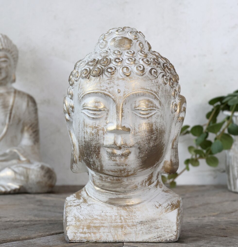 Vittel Buddha Gulddekor från Chic Antique med antik finish