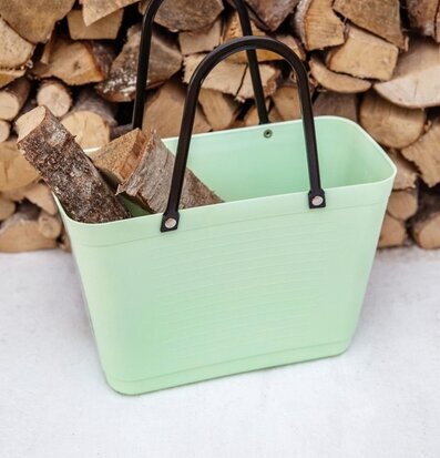 Väska Liten Hinza Ljusgrön - Green Plastic från Hinza