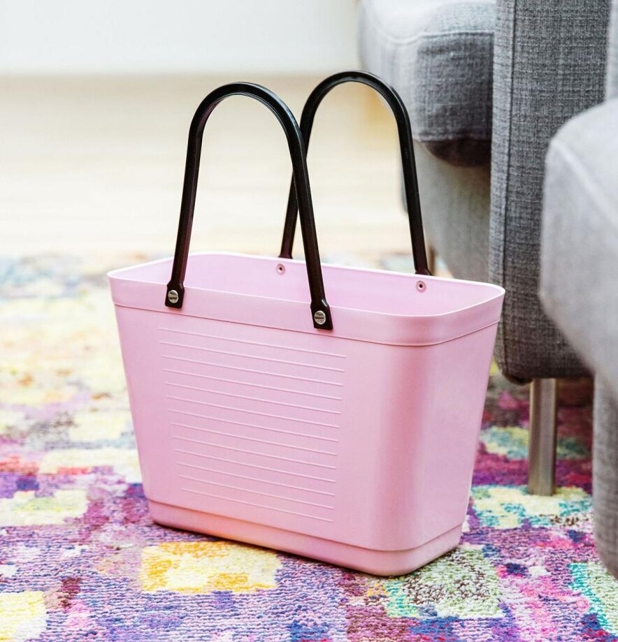 Väska Liten Hinza Gammelrosa - Green Plastic från Hinza