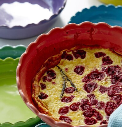 Pajform Small Turkos från Rice med färgglada pajformar