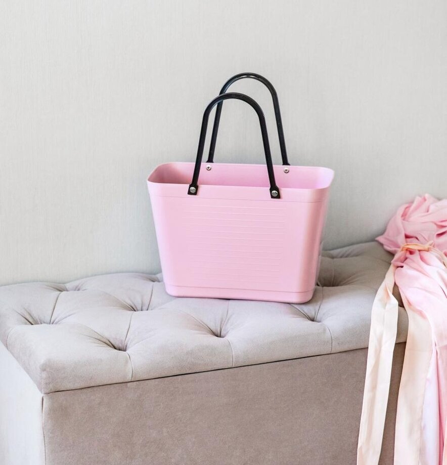 Väska Liten Hinza Gammelrosa - Green Plastic från Hinza