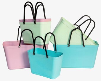 Väska Liten Hinza Aqua - Green Plastic från Hinza i plast