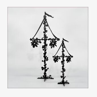 #ÄlskaPlåt Midsommarstång Svart Stor från Älskaplåt