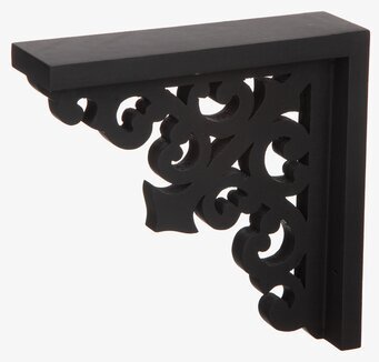 Konsol Trä Snidad Svart från Different Design, elegant snidad