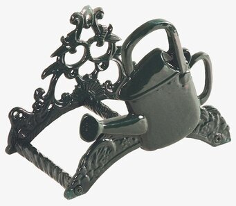 Slanghållare Gjutjärn Grön från Gardenlife i trädgård