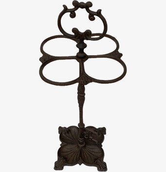 Paraplyställ Gjutjärn Antikbrun från Miljögården i hallen