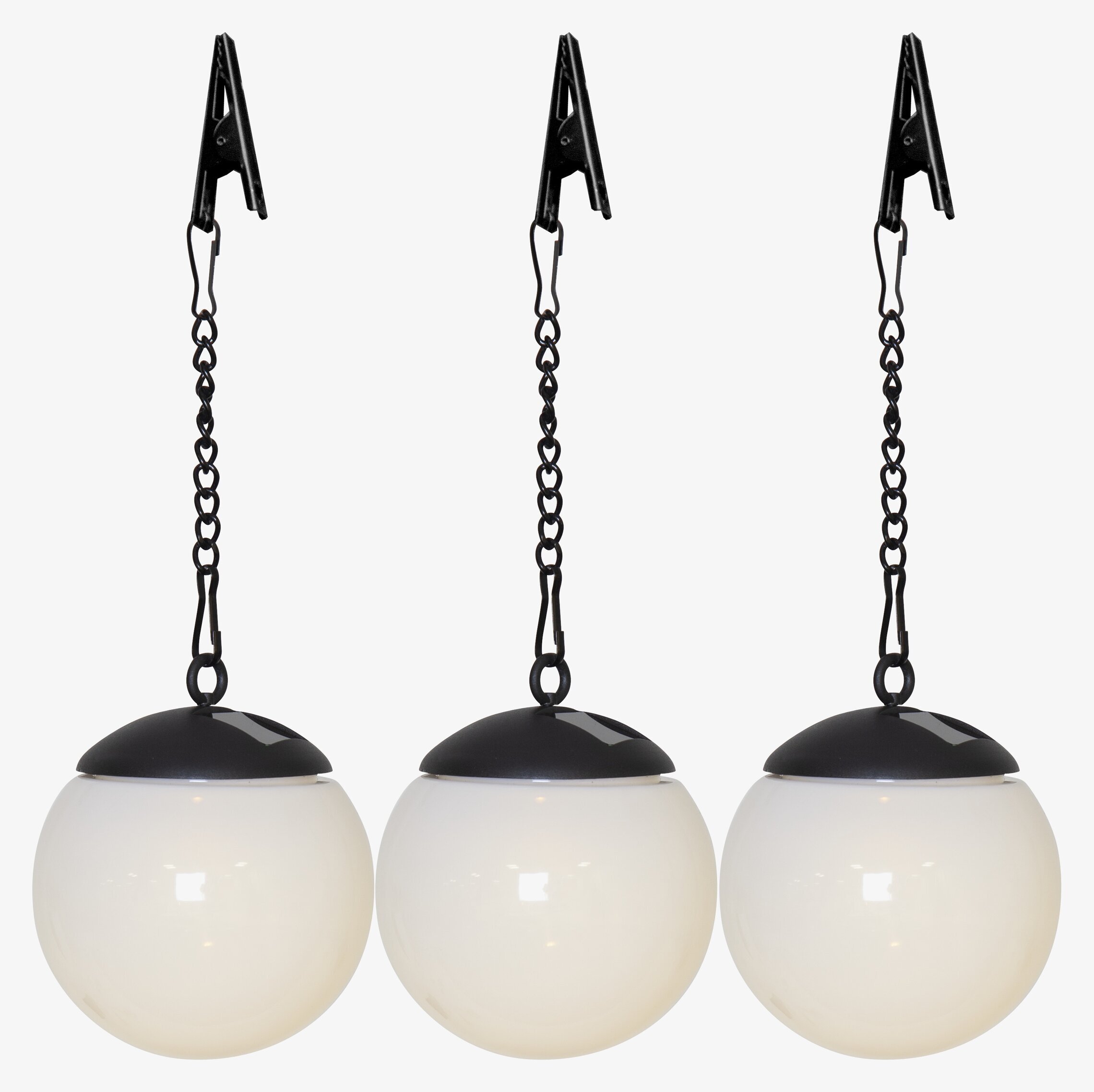 Solcellsdekoration Globus från Star Trading i trädgård