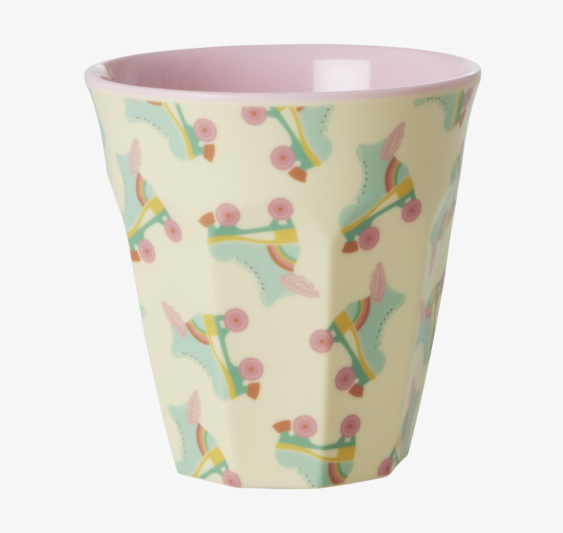 Melaminmugg Roller Skate Print från Rice med rullskridskor