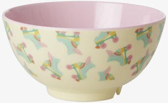 Skål Roller Skate Print från Rice med retro rullskridskor