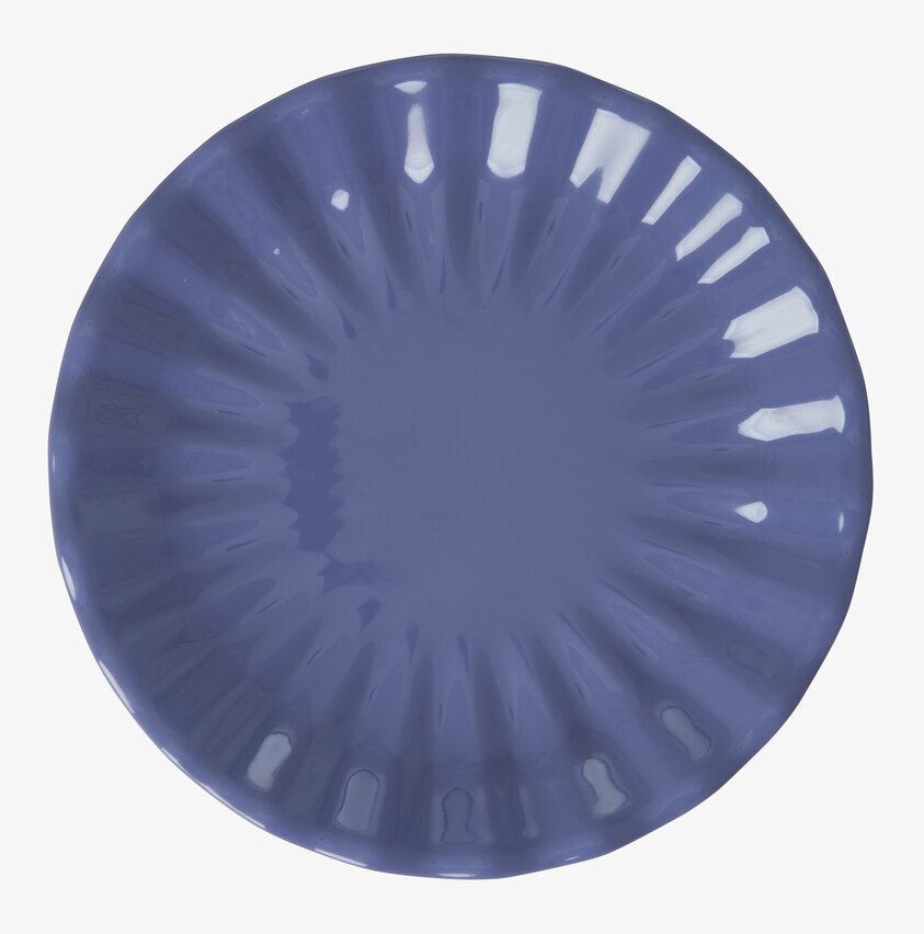 Assiett Melamin Lavendel från Rice på neutral bakgrund