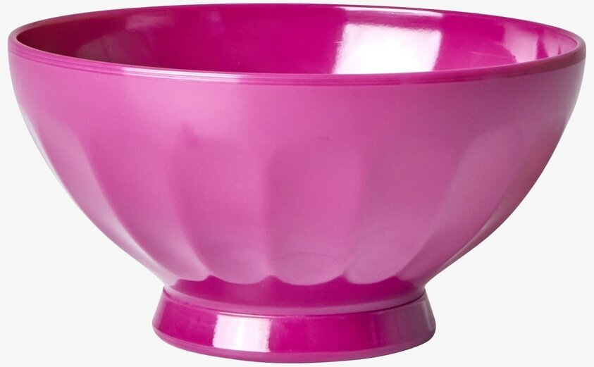 Skål Melamin Plommon från Rice i livlig plommonfärg