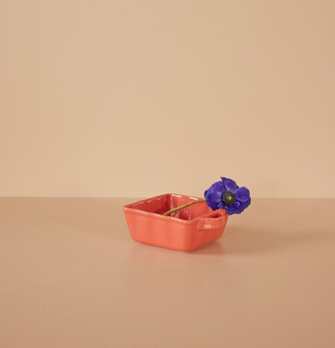 Ugnsform Small Korall från Rice, fyrkantig och färgglad