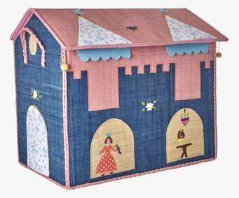Förvaringshus Castle Theme Large från Rice i sagoslottstil