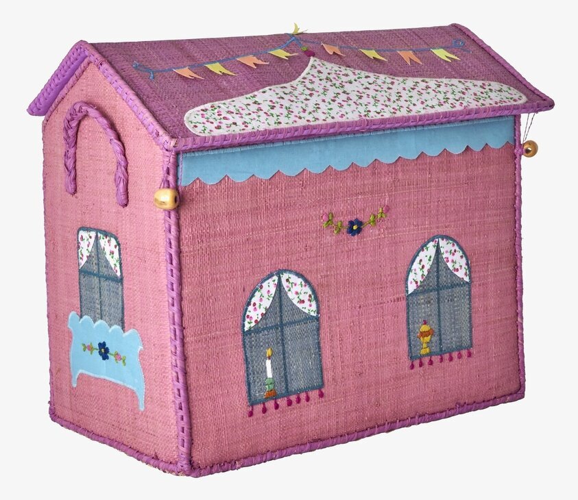 Förvaringshus Castle Theme Small från Rice med slottstema