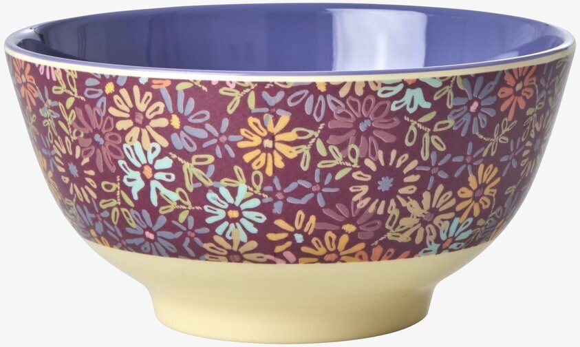 Skål Wild Vintage Flower Print från Rice med blommönster