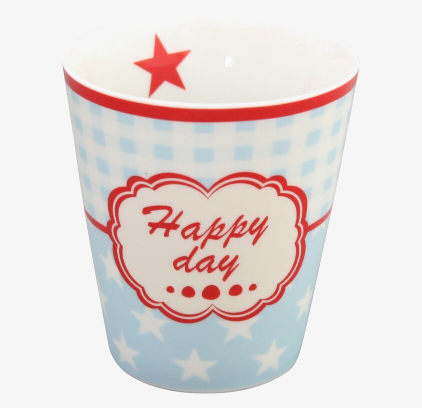 Happy Mugs - Happy Day från Krasilnikoff, färgglad mugg