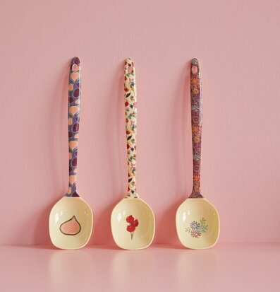 Matlagningssked - Viva La Vida från Rice med färgglada mönster