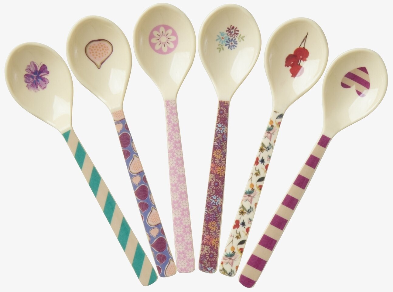 Korta Skedar - Viva La Vida från Rice, färgglada och dekorativa