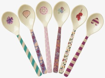 Korta Skedar - Viva La Vida från Rice, färgglada och dekorativa