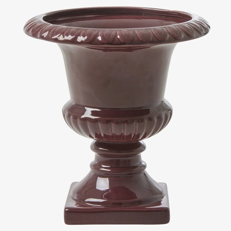 Pokalkruka Aubergine från Rice i djup auberginefärg